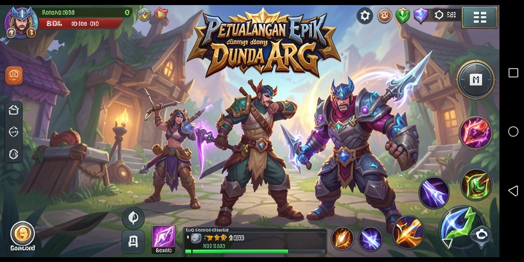 Screenshot menunjukkan karakter beraksi dalam pertempuran seru di 8ID.