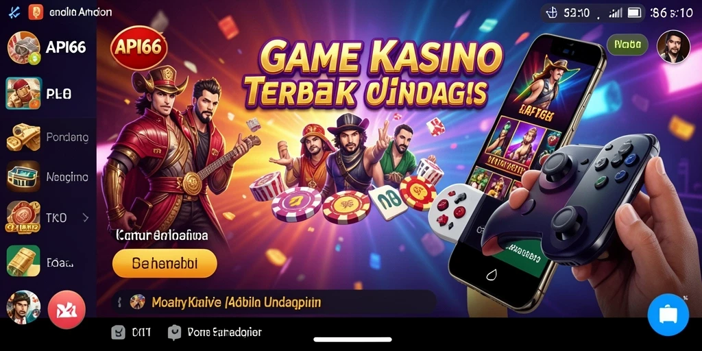 Tampilan gameplay Kasino yang menakjubkan di API66.