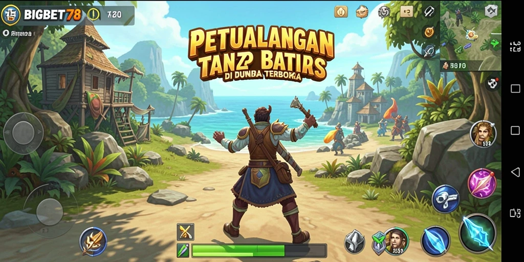 Gameplay Open World yang mendebarkan dalam BIGBET78.