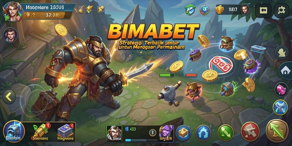 Tampilan gameplay Strategi yang mendebarkan dalam BIMABET.