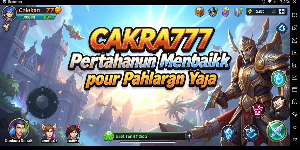 Tampilan gameplay menara pertahanan yang intens dan strategis.