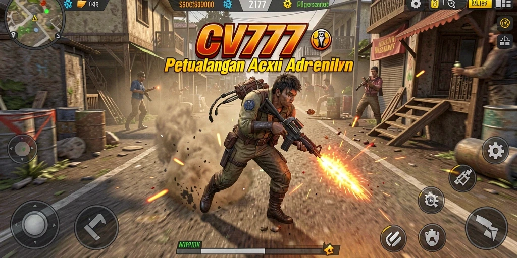 Tampilan gameplay seru dan dinamis CV777 dalam aksi.