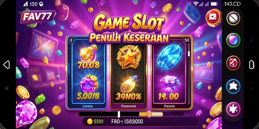 Tampilan menawan gameplay Slot yang seru di FAV77.