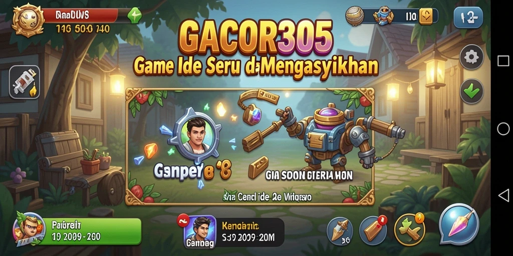 Tampilan gameplay GACOR305 yang seru dan interaktif.