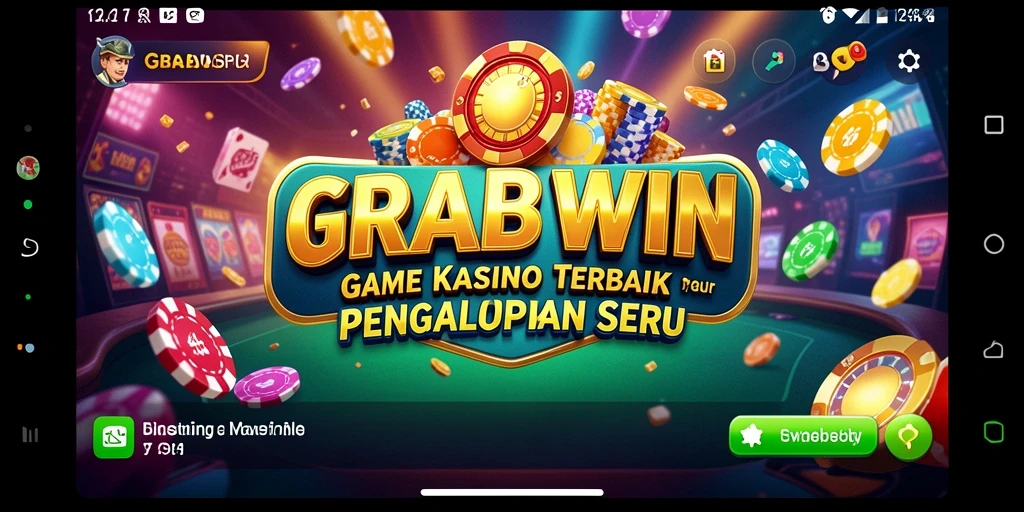 Screenshot gameplay <strong>GRABWIN</strong> menampilkan keseruan bermain Kasino.