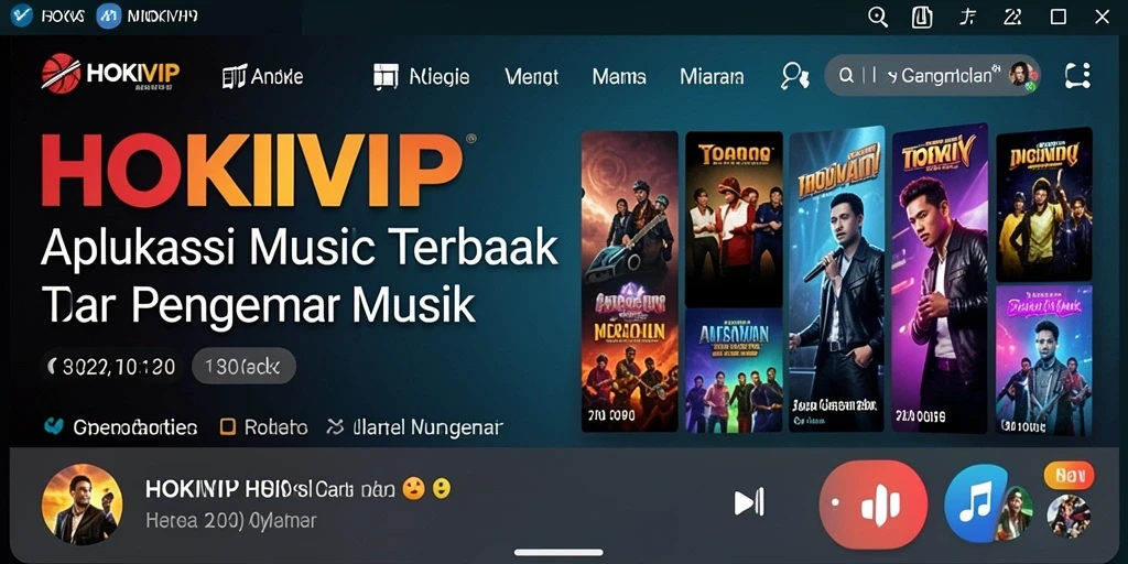 Tampilan gameplay HOKIVIP dengan fitur karaoke yang menyenangkan.
