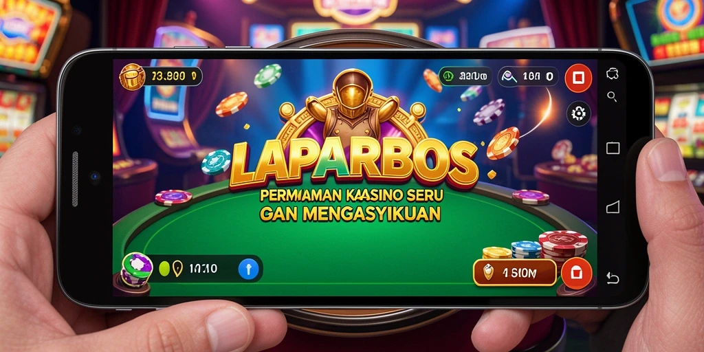 Tangkapan layar utama LAPARBOS menampilkan aksi permainan Kasino yang mendebarkan.