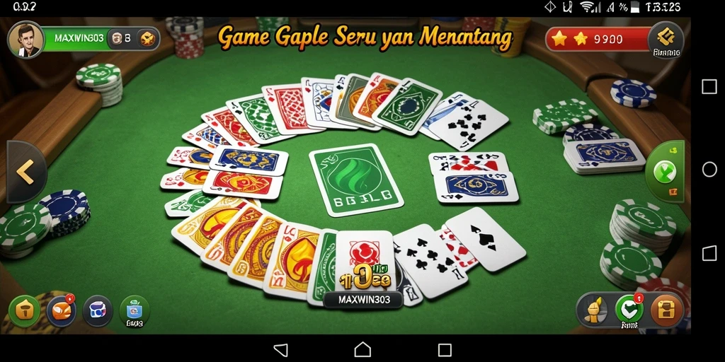Tampilan gameplay GAPLE yang seru dan interaktif di MAXWIN303.