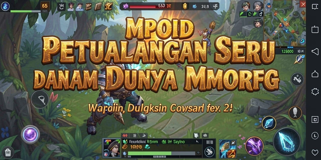 Tampilan gameplay MPOID yang mendebarkan dan interaktif.