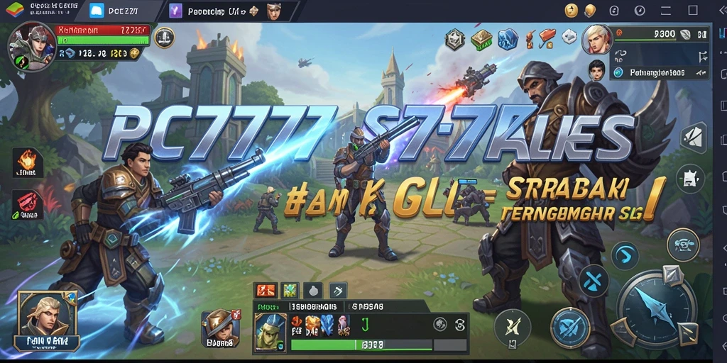 Tampilan game SLG yang menakjubkan dan penuh strategi.