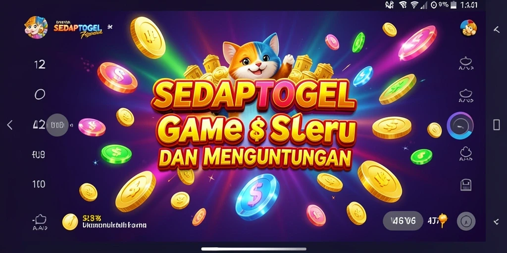 Tampilan permainan SEDAPTOGEL yang menarik dan dinamis.