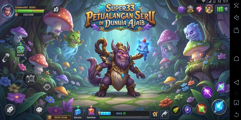 Tampilan indah dari dunia petualangan di SUPER33.